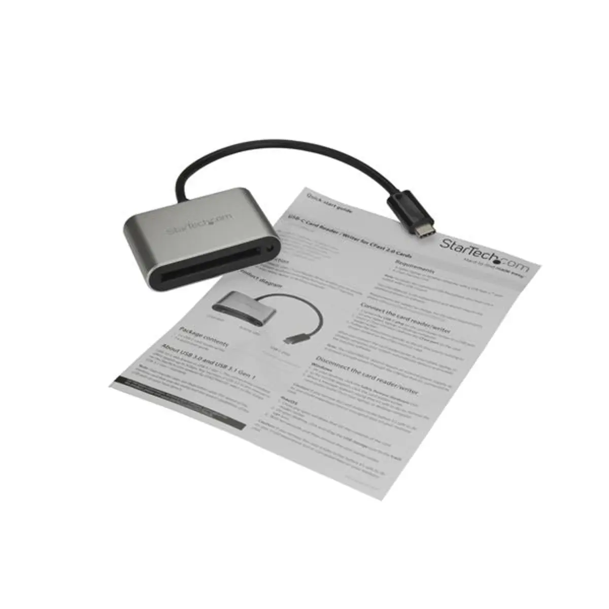 USB-C Kartenleser für CFast 2.0 Karten