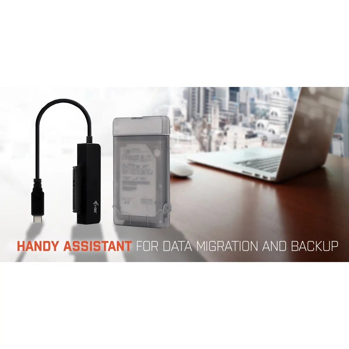 I-Tec MySafe Speichergehäuse 6,4 cm (2,5") SATA USB 3.1 Thunderbolt 3