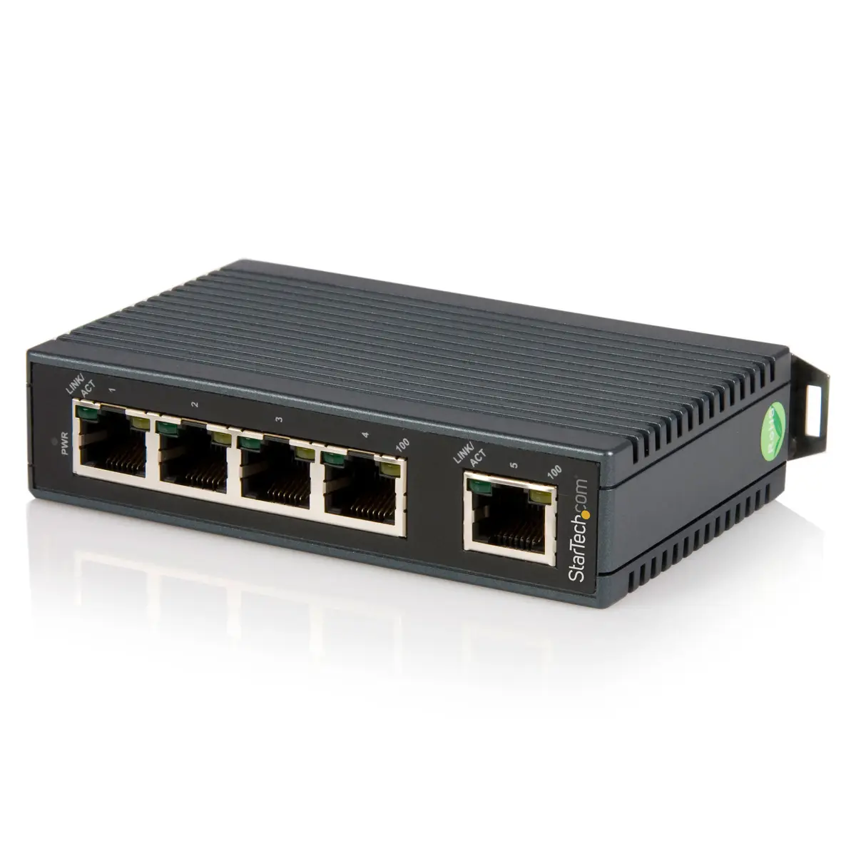 5 Port Industrieller Ethernet Switch zur DIN-Schienen Montage