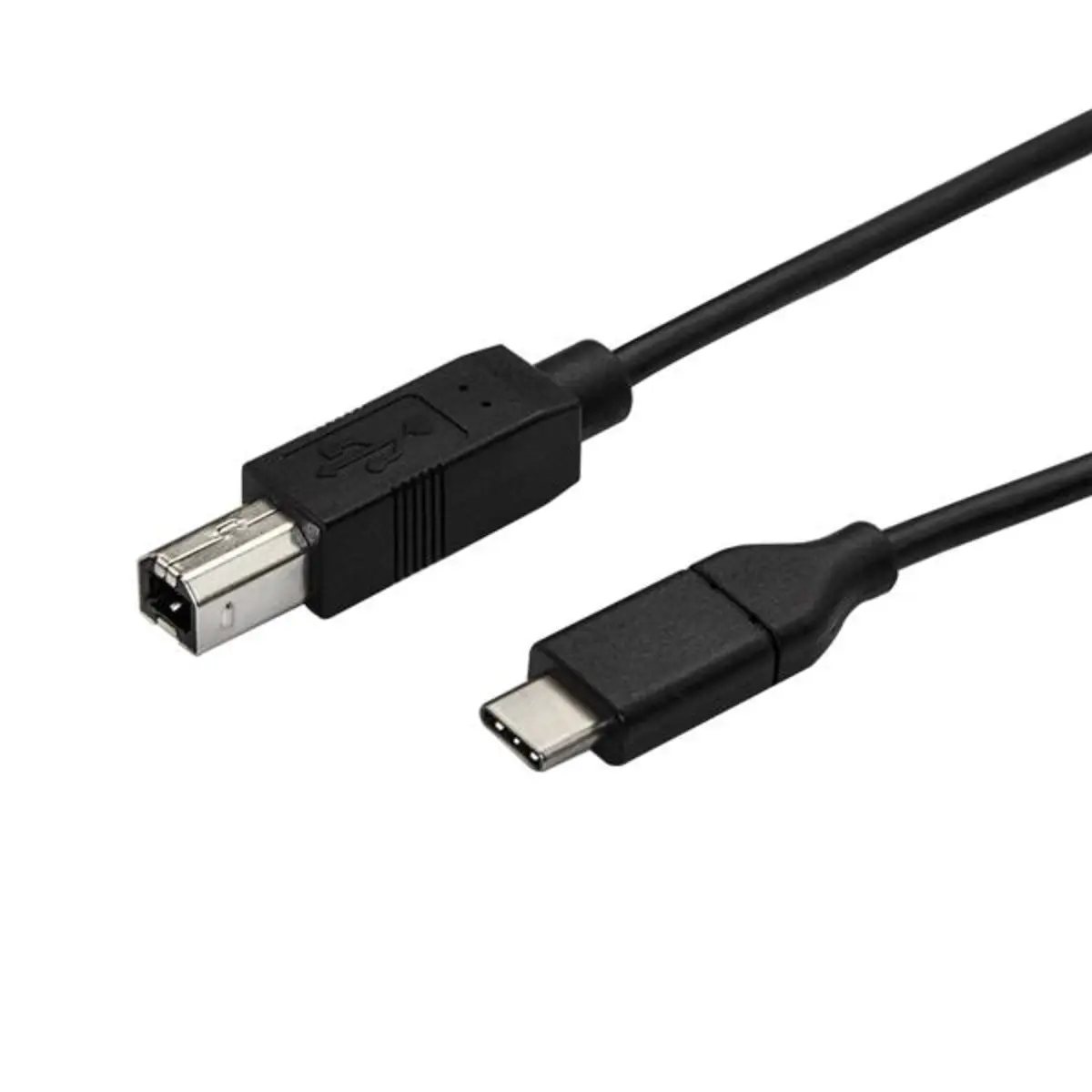 USB Kabel USB-C/USB-B Männlich/Männlich Schwarz 3m