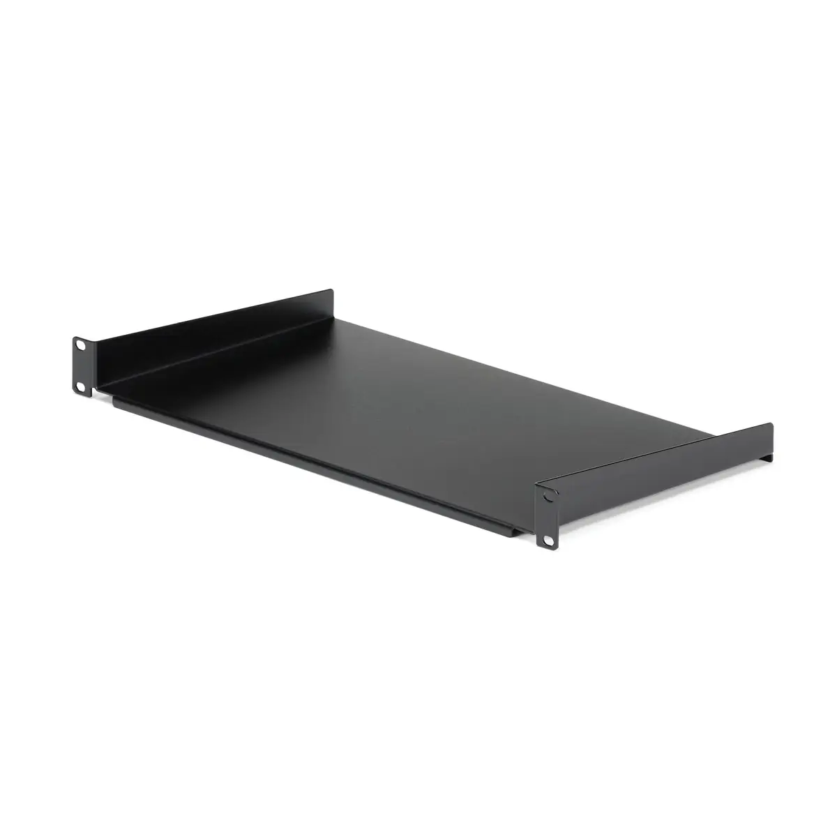 Server Rack Fachboden 1 HE 25 cm Tief Stahl