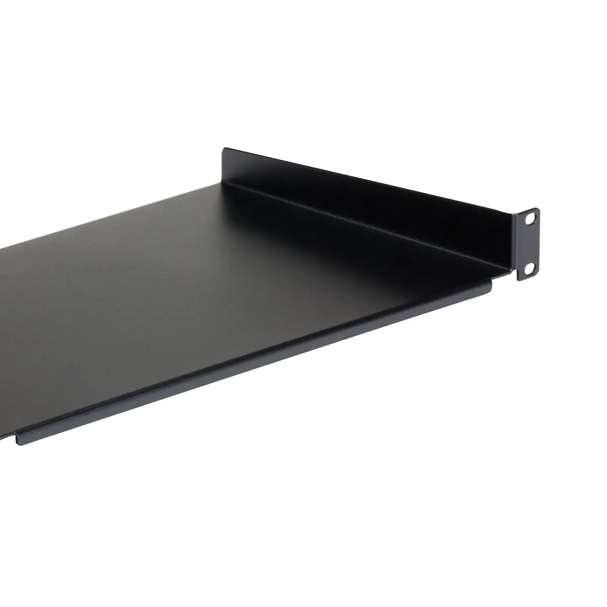 Server Rack Fachboden 1 HE 25 cm Tief Stahl