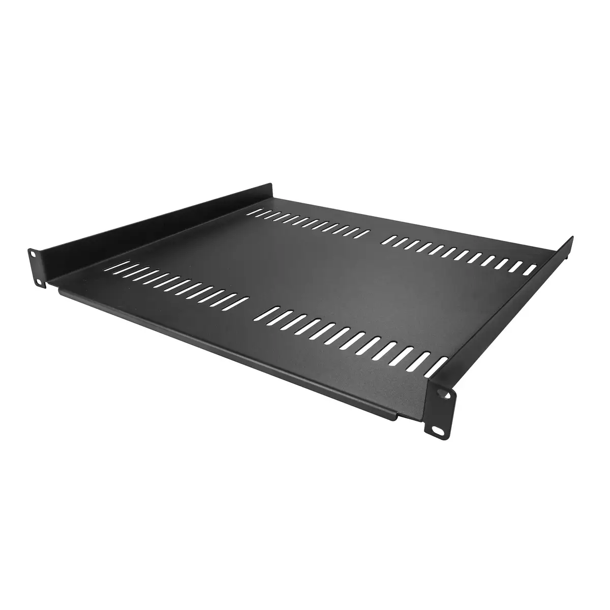 Belüfteter Server Rack Fachboden 1 HE 40,6 cm Tief Stahl