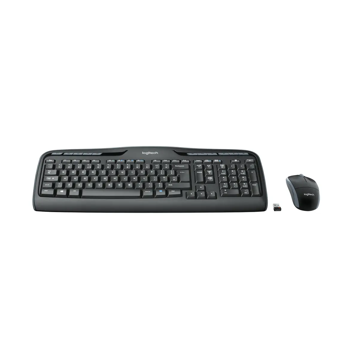 Wireless Combo MK330 Tastatur Schwarz Deutsch