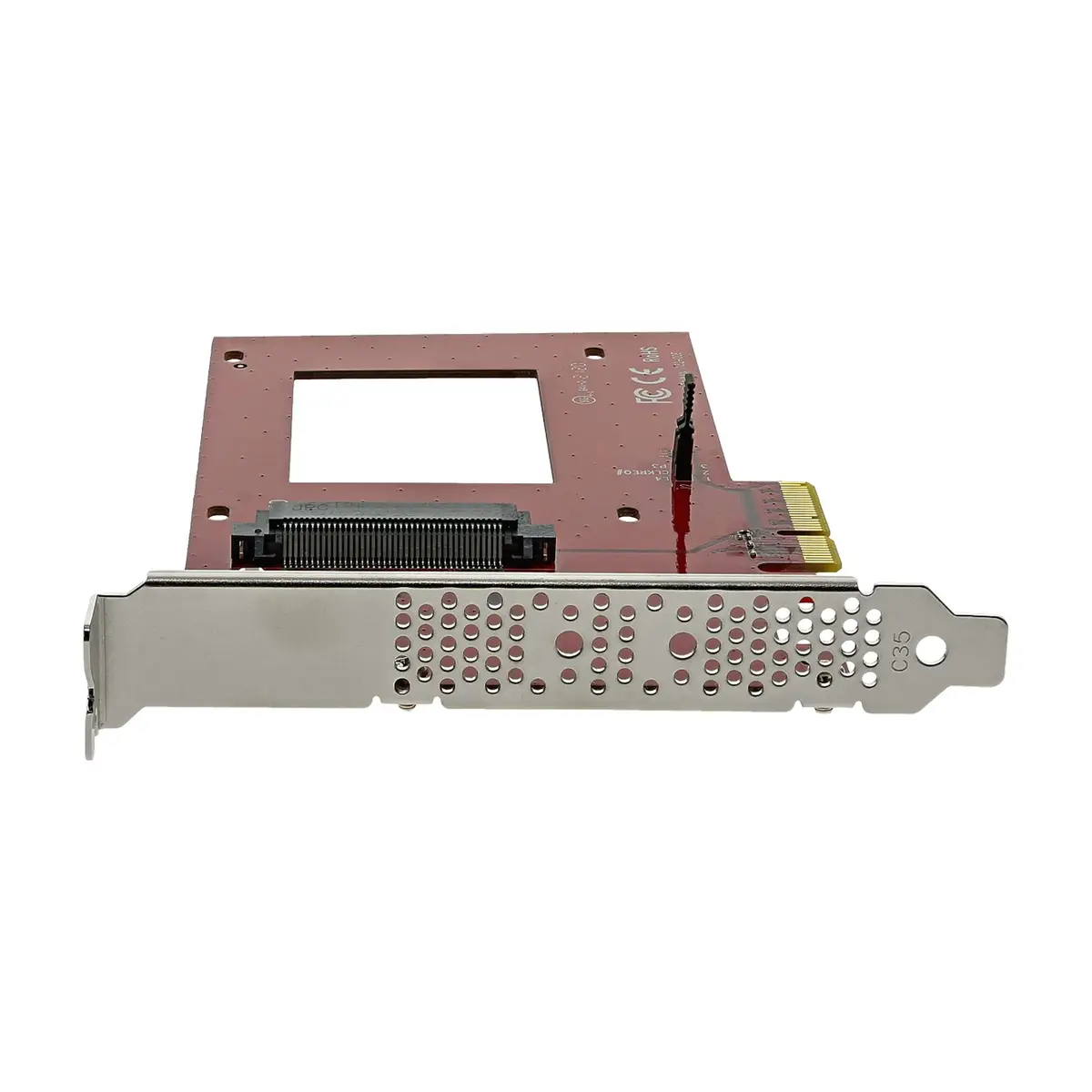 U.2 auf PCIe Schnittstellenadapter für 2,5" U.2 NVMe SSD/4xPCI Express
