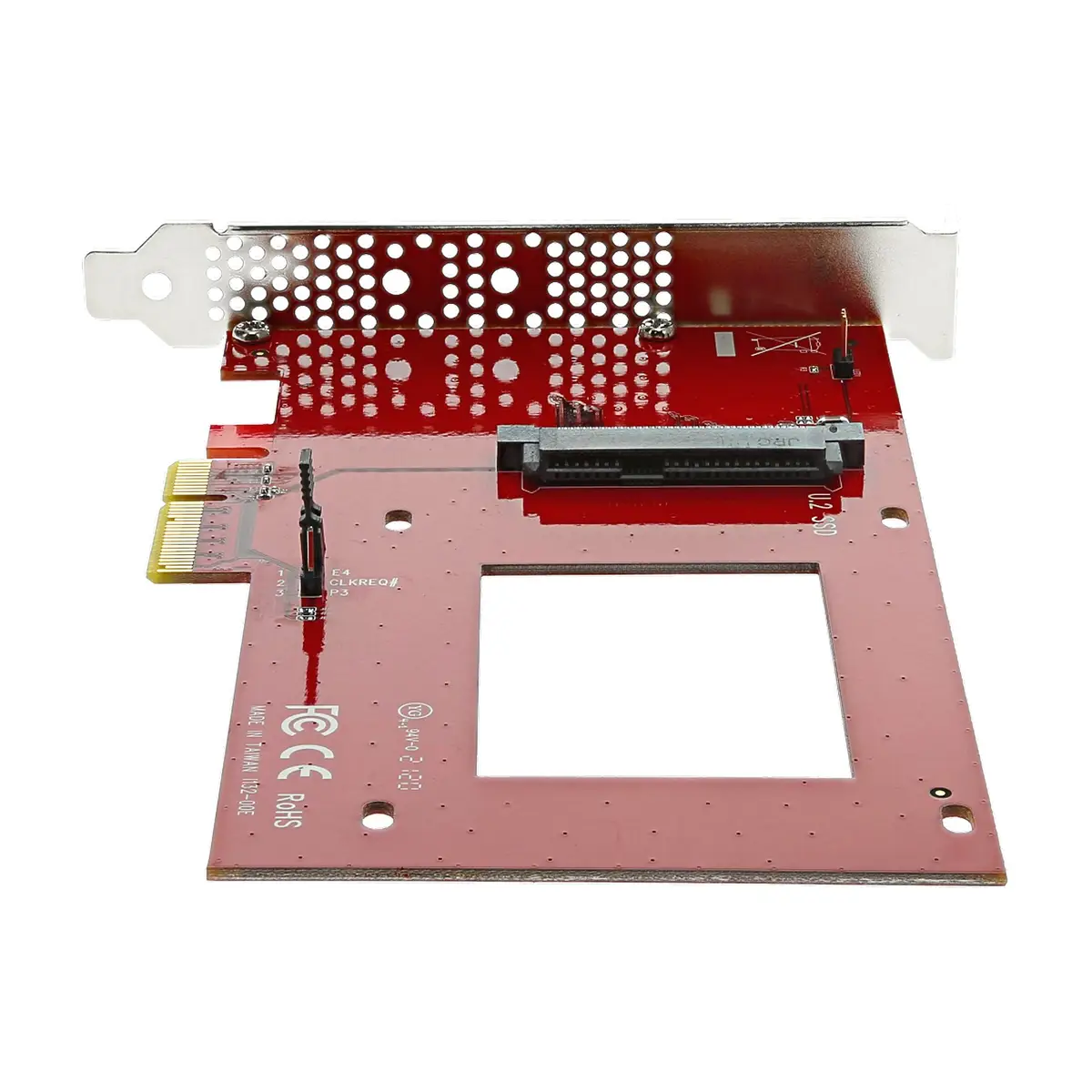 U.2 auf PCIe Schnittstellenadapter für 2,5" U.2 NVMe SSD/4xPCI Express