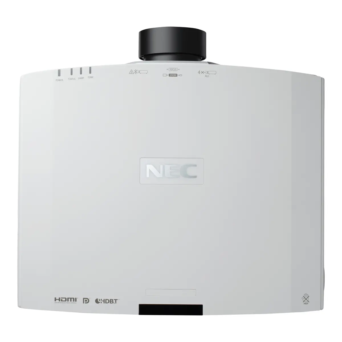 Display PA803U 3-LCD Projektor 1920x1200 Pixel 8000 ANSI Lumen inkl. NP13ZL Linse