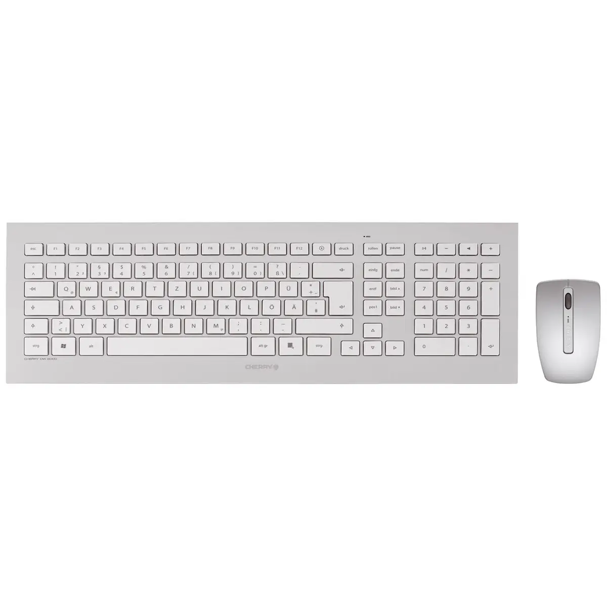 DW 8000 Keyboard and Mouse Set silver/white USB (DE)