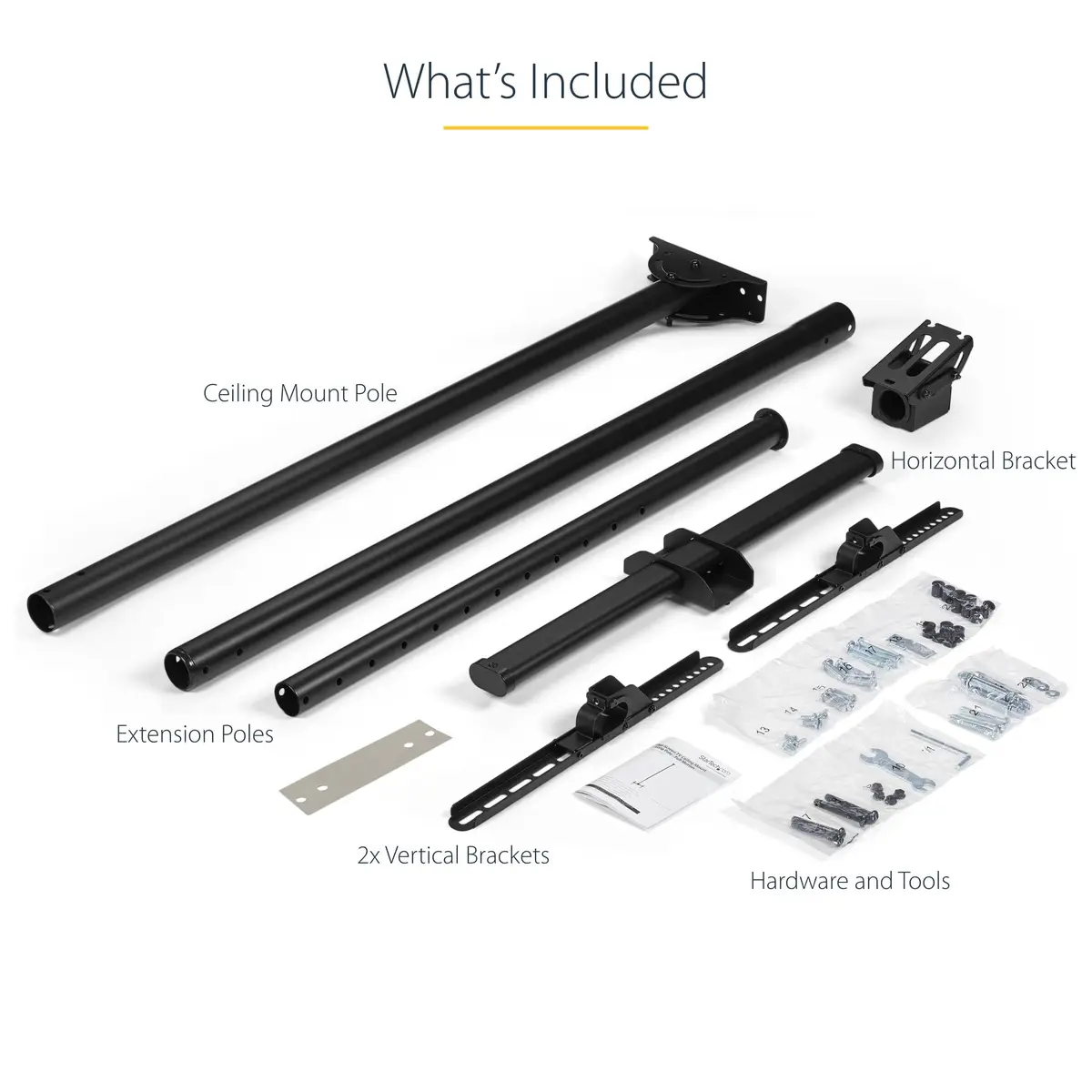 TV Deckenhalterung für 81-178cm (32-70") max. Tragkraft 50kg