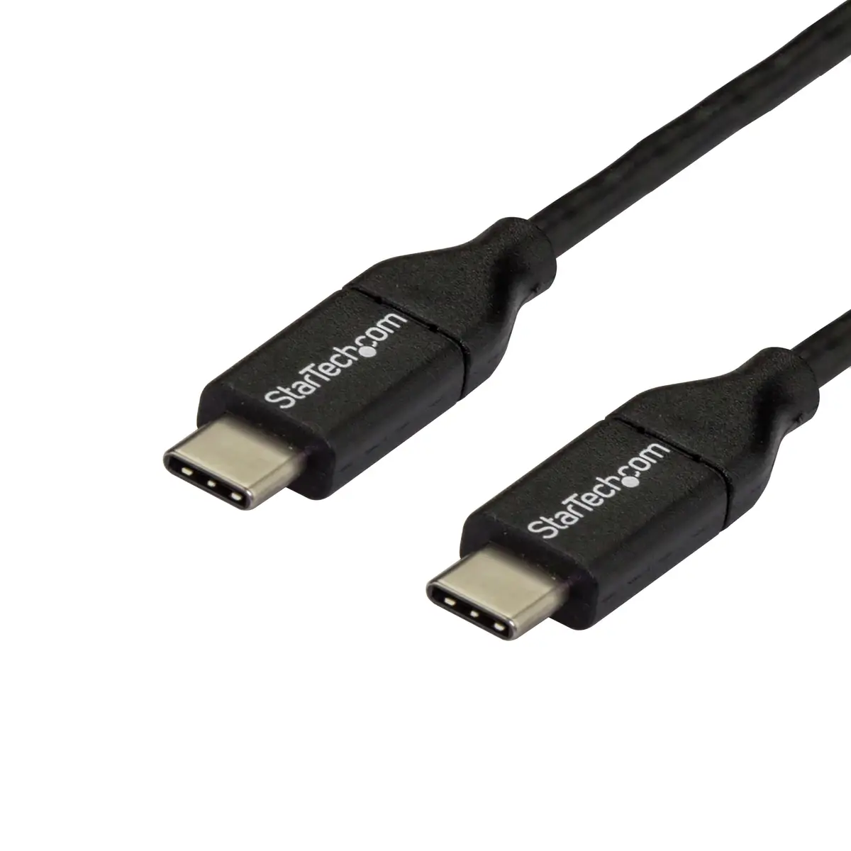 USB Kabel USB-C/USB-C Männlich/Männlich Schwarz 3m
