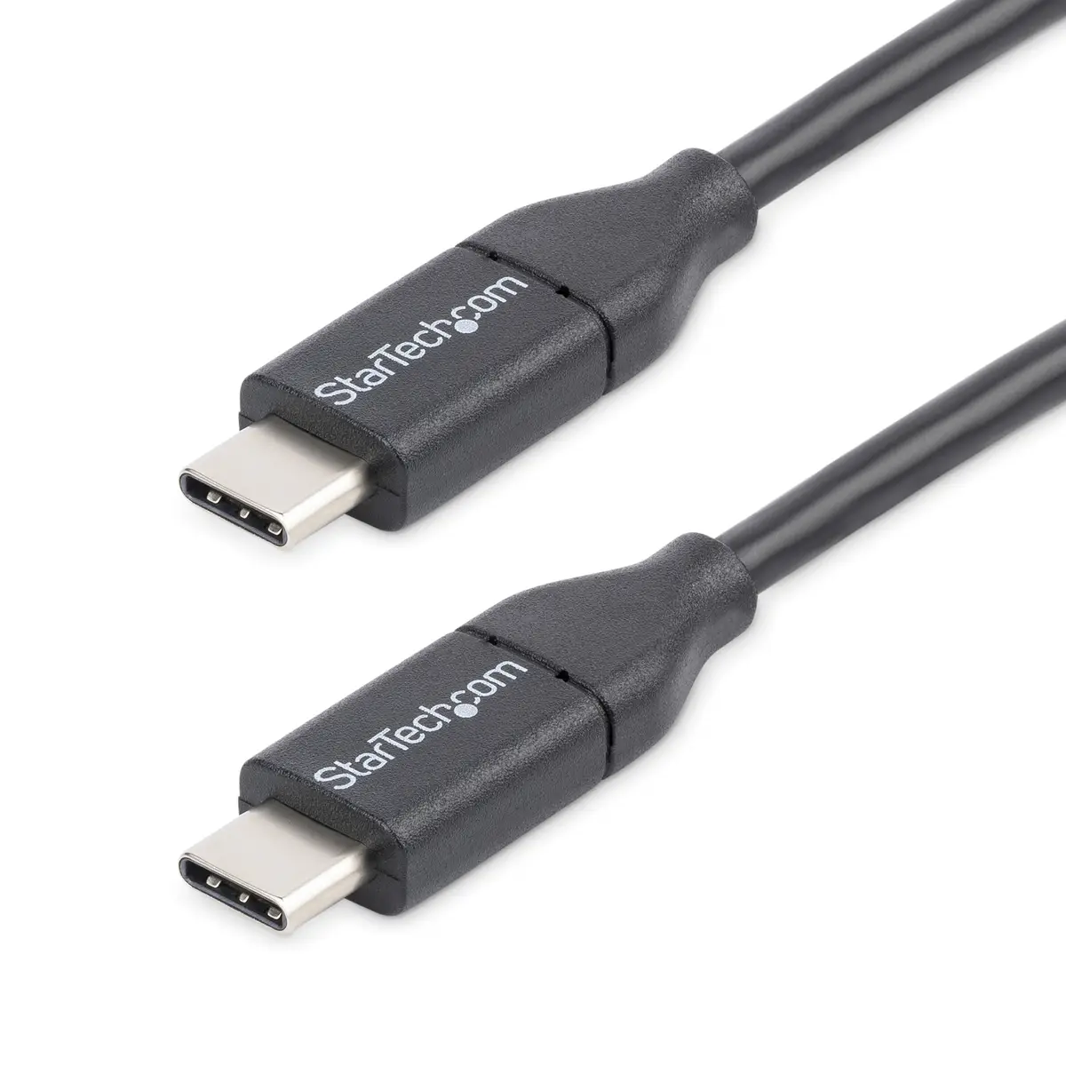 USB Kabel USB-C/USB-C Männlich/Männlich Schwarz 3m
