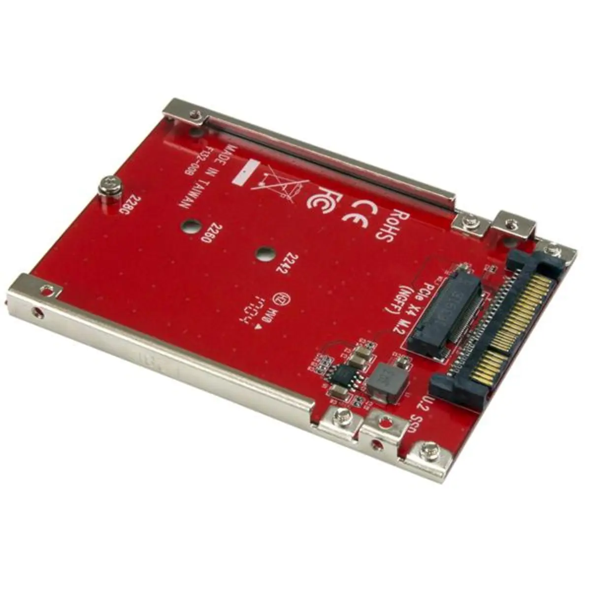 M.2 auf U.2 (SFF-8639) Host Adapter für M.2 PCIe NVMe SSD
