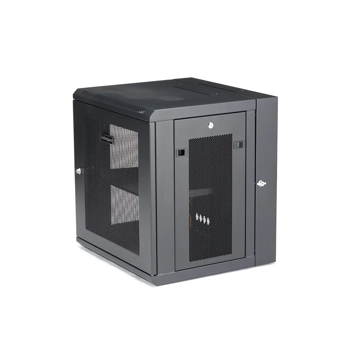 12HE wandmontage Server Rack bis zu 43cm tief Mit Scharnier