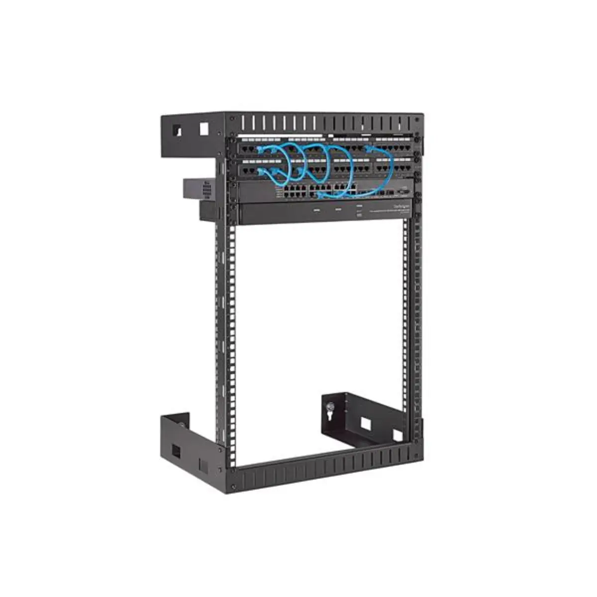 15 HE wandmontage Server Rack 30,5cm tief