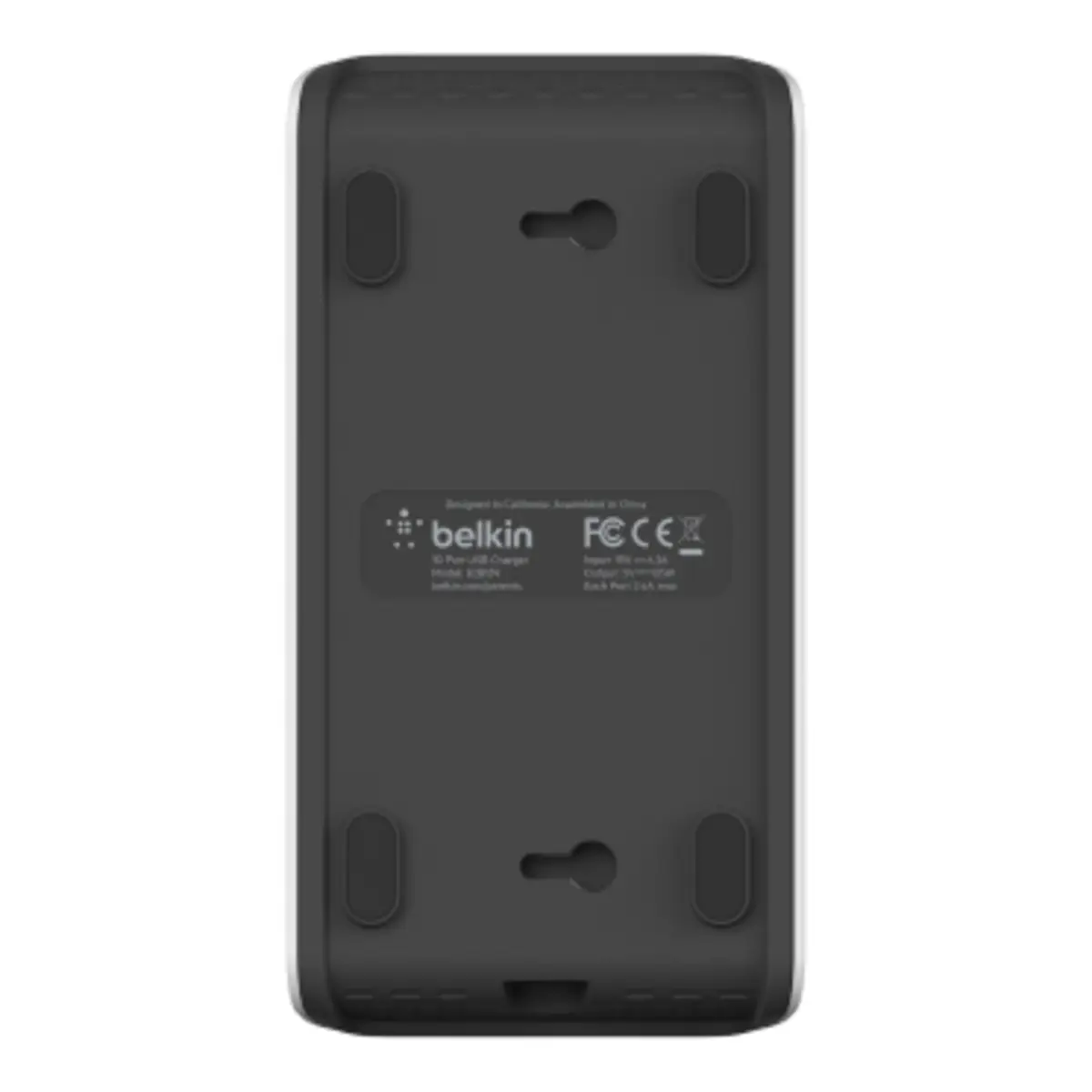 10-Port USB-Ladestation,120W, 2,4A pro Port, Weiß