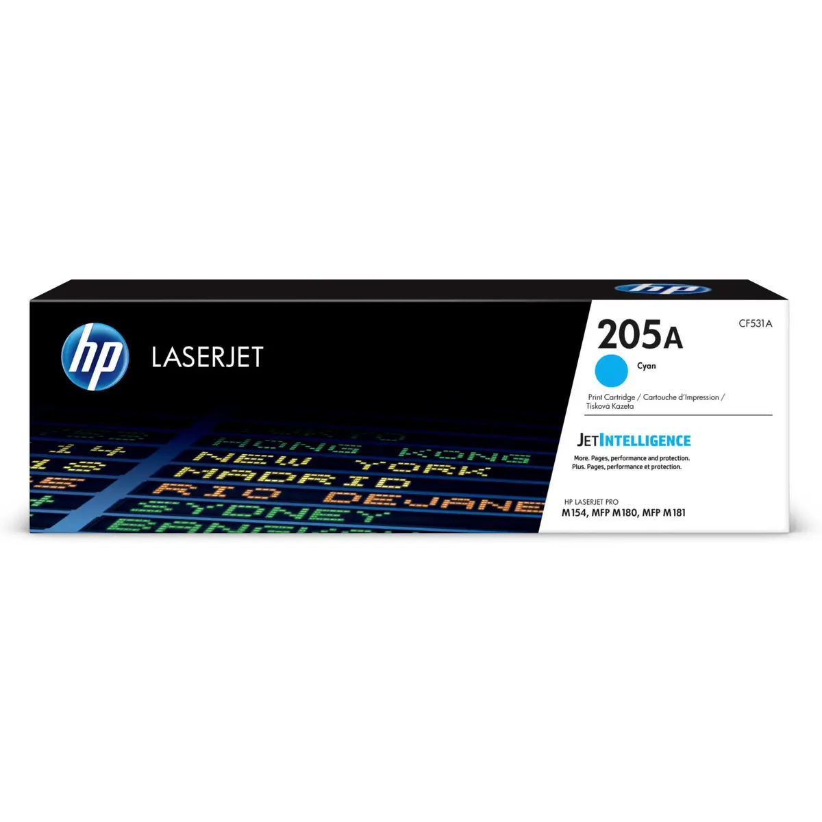 Toner CF531A 205A ca. 900 Seiten cyan