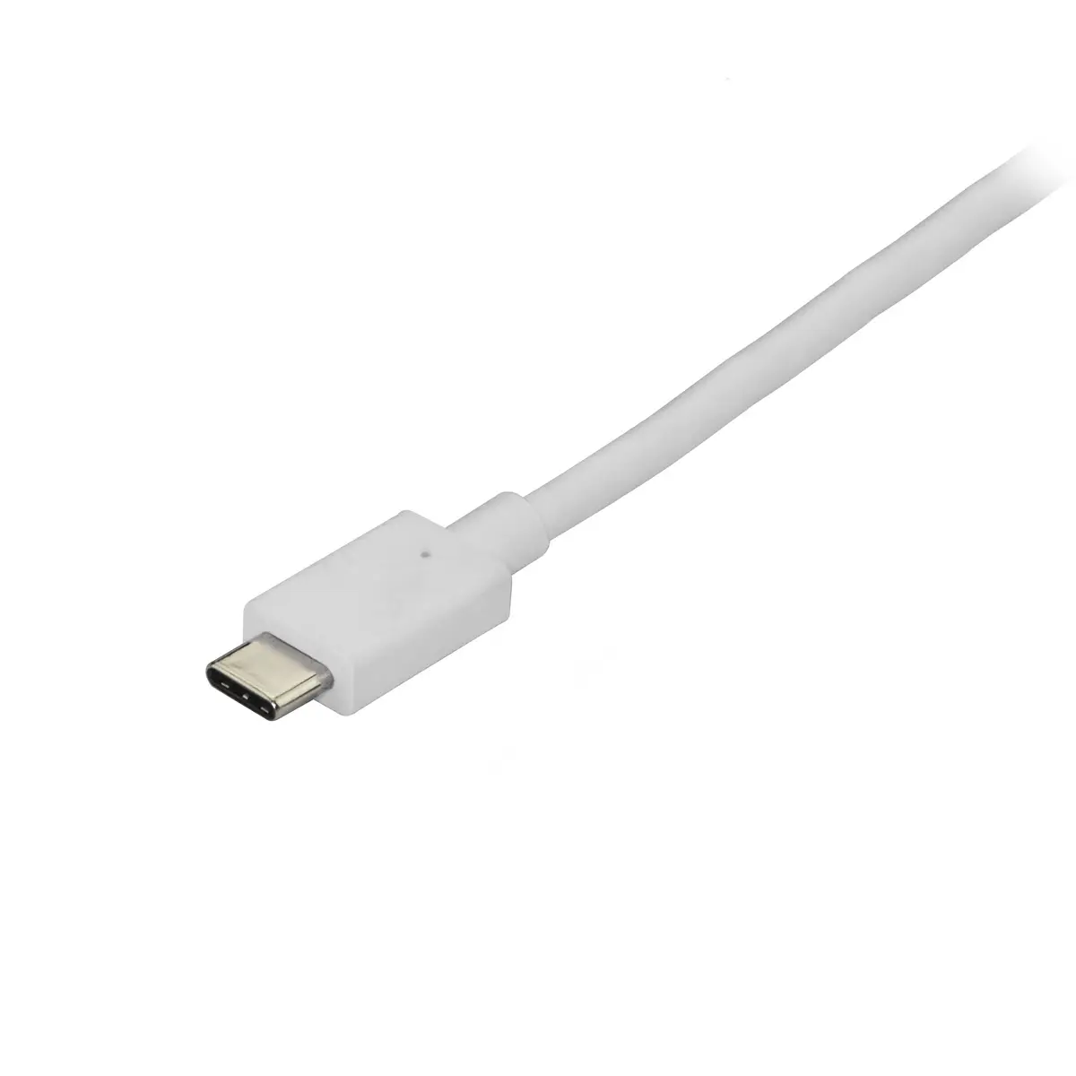 USB-C auf DisplayPortkabel Stecker/Stecker weiß 1,8m