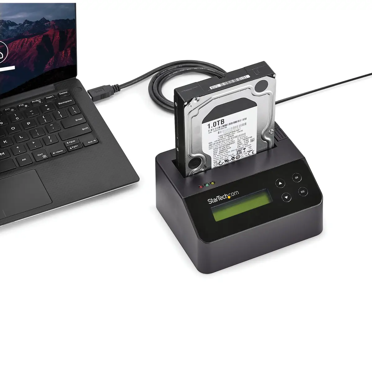 Festplatten Löscher und Dockingstation Standalone mit 4K Unterstützung