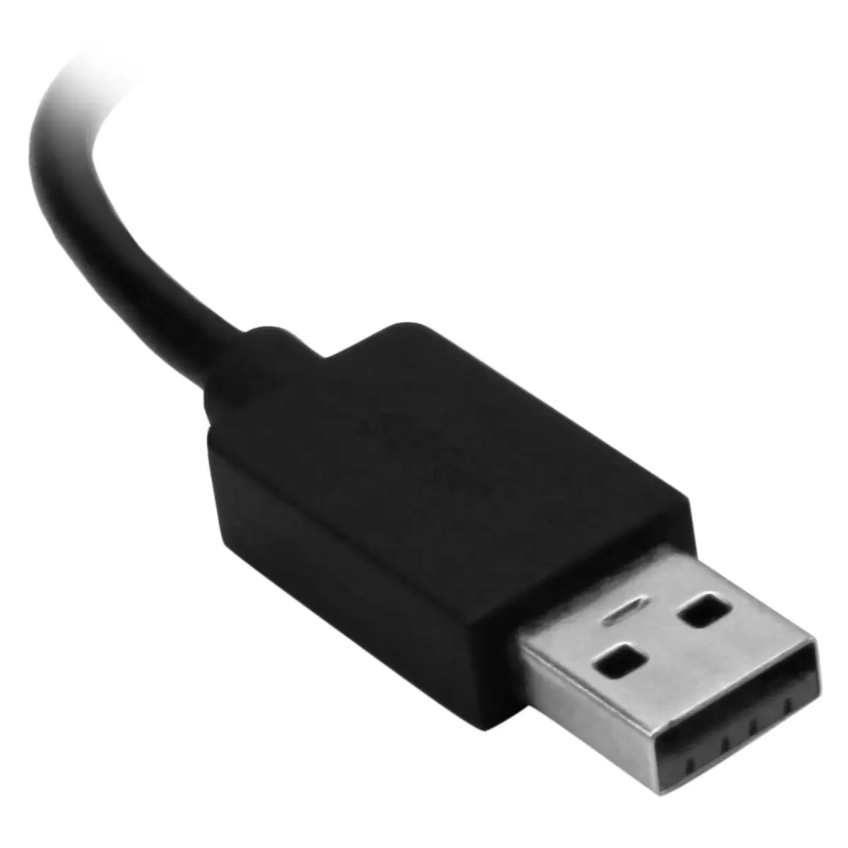 4 Port USB Hub inkl. Netzteil USB-A/3xUSB-A, USB-C Schwarz