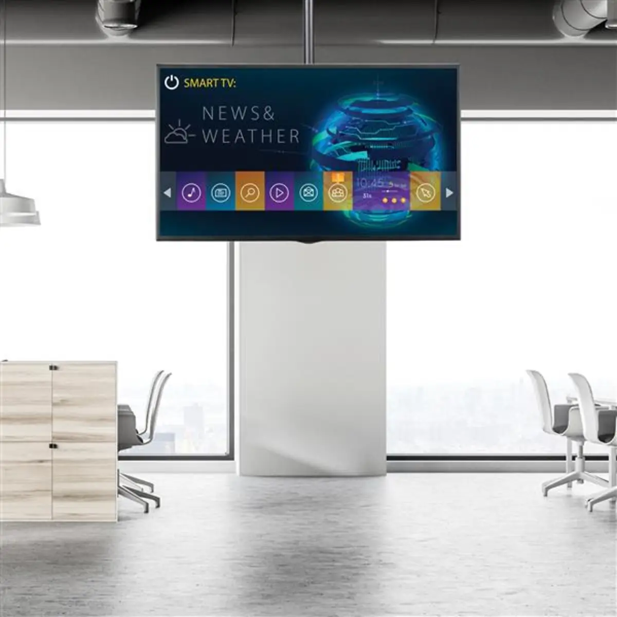 TV Deckenhalterung für 32" bis 75" LCD, LED oder Plasma TV