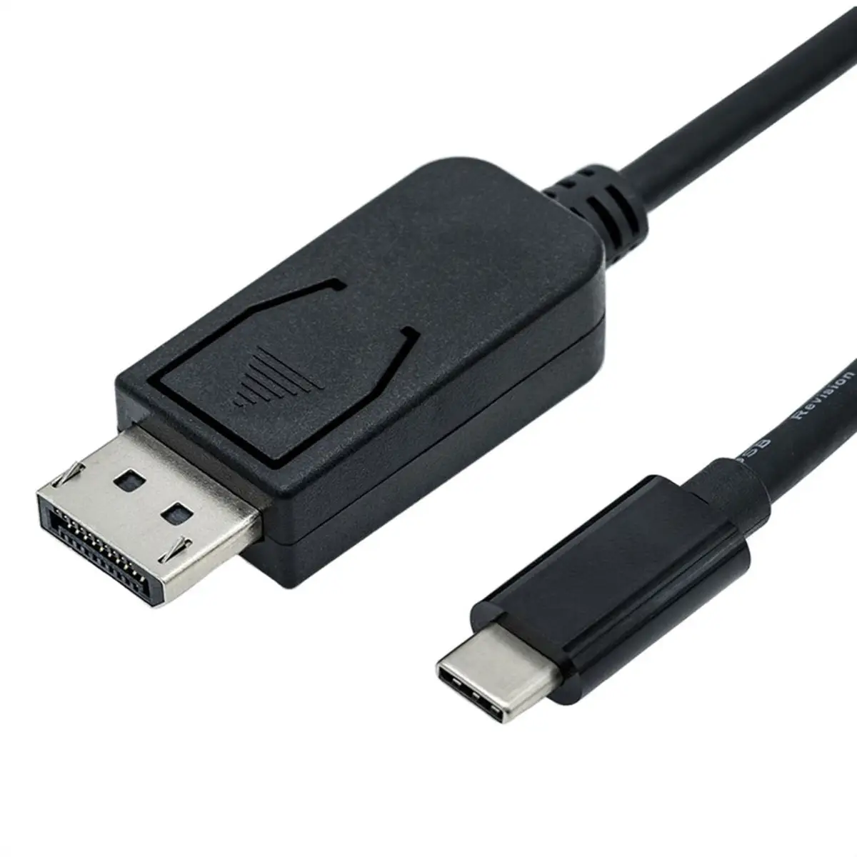 USB-C auf DisplayPort 1.2 Adapterkabel Stecker/Stecker Schwarz 1m