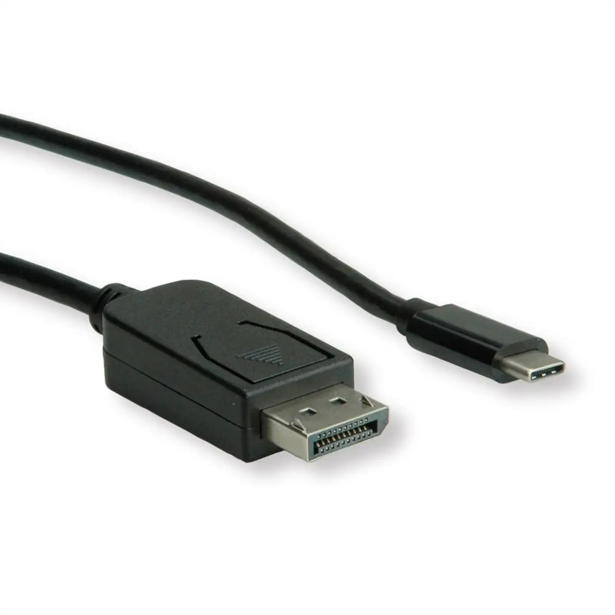 USB-C auf DisplayPort 1.2 Adapterkabel Stecker/Stecker Schwarz 1m