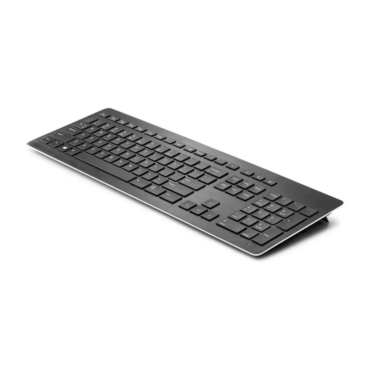 Wireless Premium Keyboard USB schwarz Layout Deutsch
