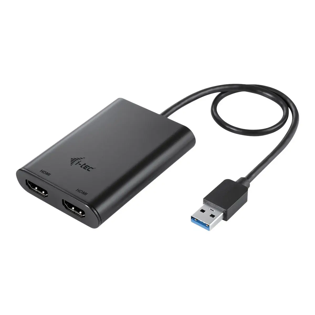 i-tec USB 3.0 auf 2x HDMI Adapter Schwarz