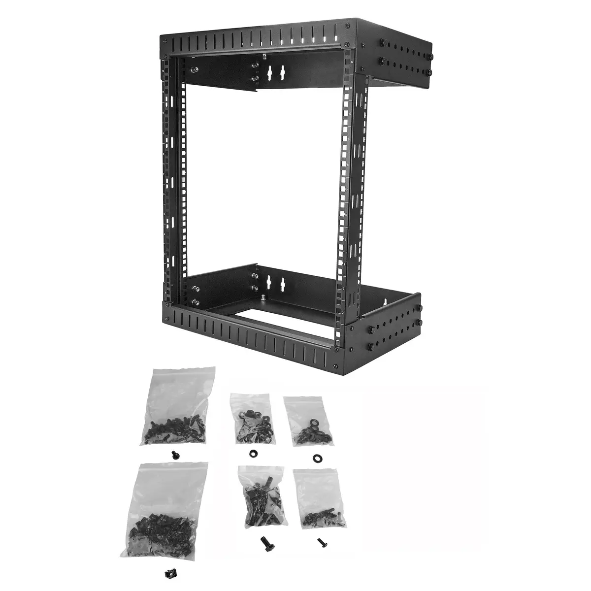 12U Open Frame Wall Mount Network Rack