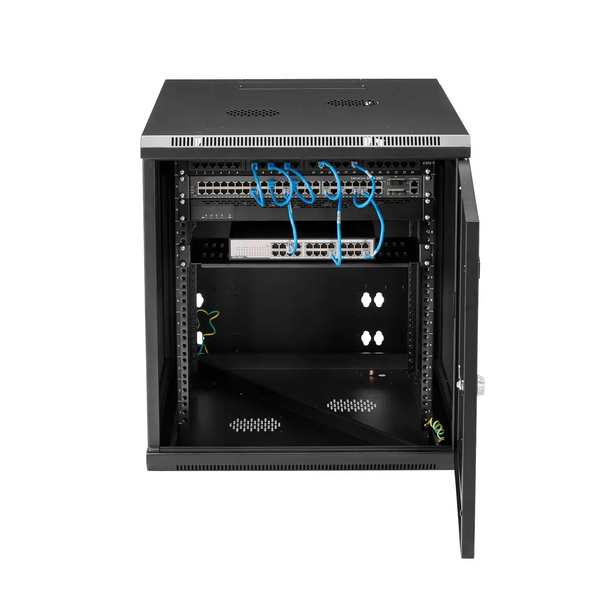 RK1232WALHM 12HE Wandmontage Server Rack bis zu 84,8 cm tief