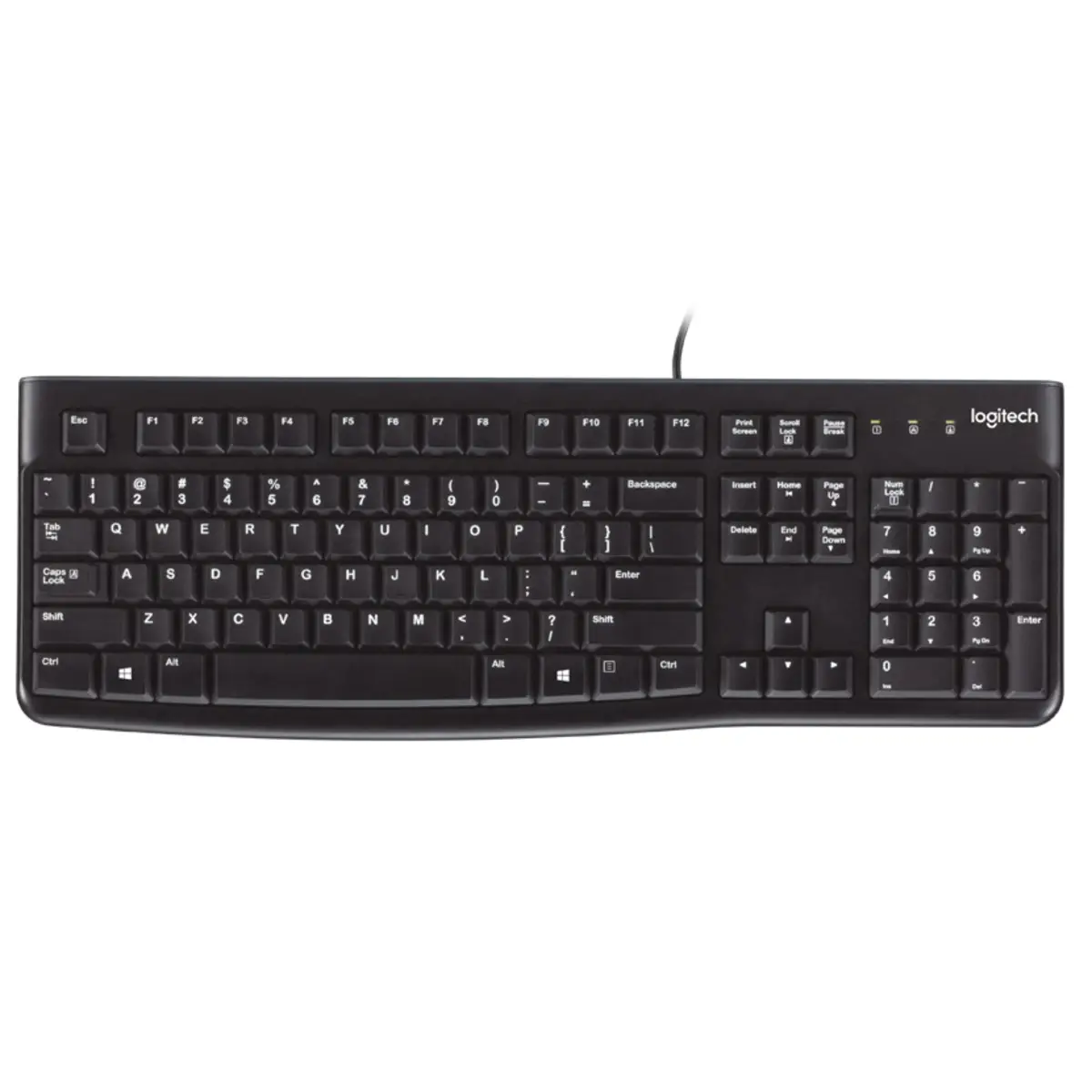 K120 USB Tastatur Layout Spanisch schwarz