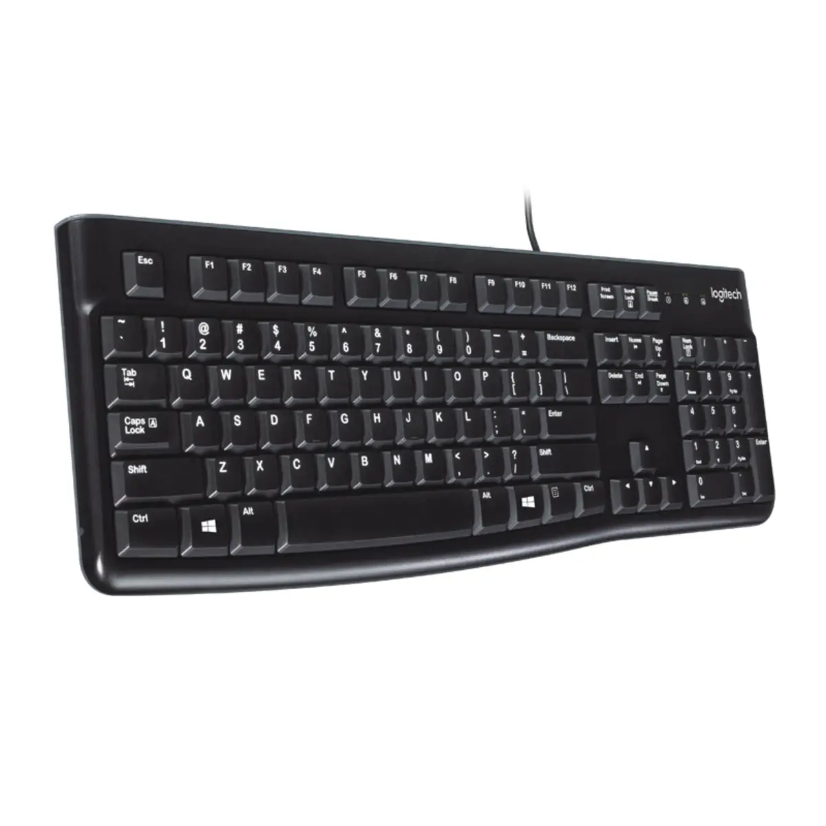 K120 USB Tastatur Layout Spanisch schwarz