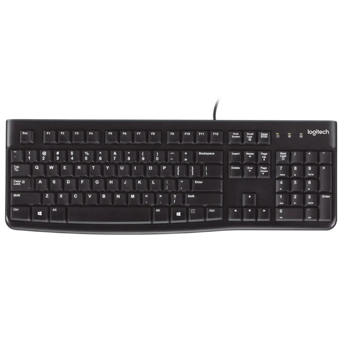K120 USB Tastatur Layout Spanisch schwarz