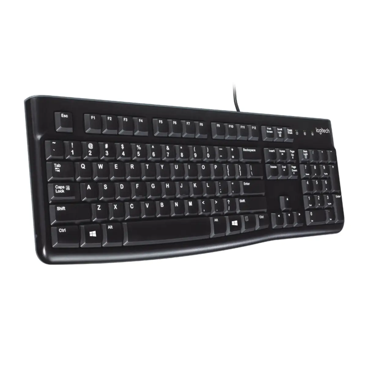 K120 USB Tastatur Layout Spanisch schwarz