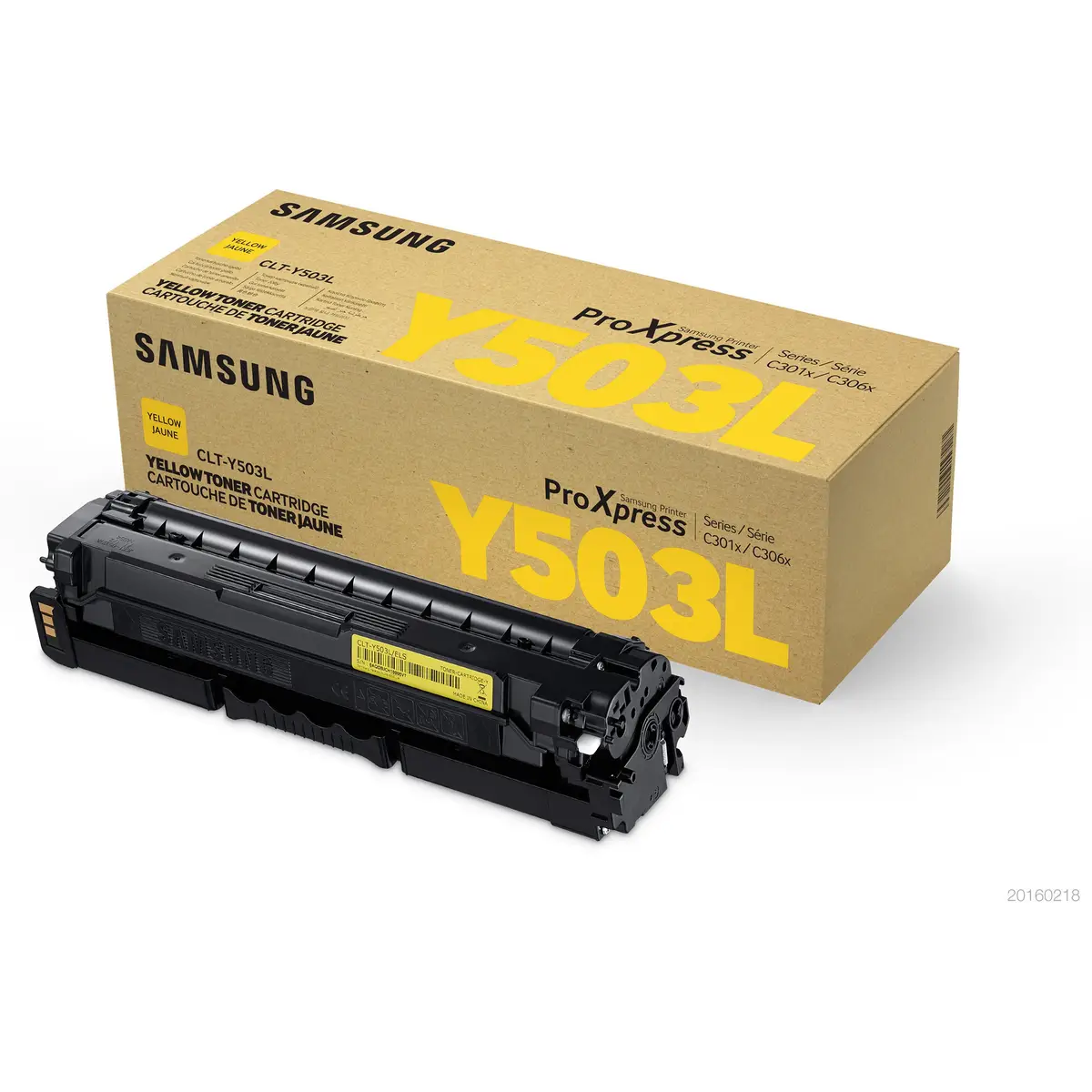 Samsung CLT-Y503L High Yield Yellow Toner Cartridge ca. 5000 Seiten