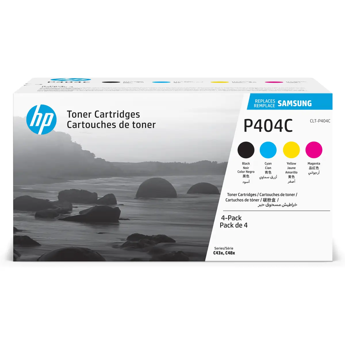Samsung CLT-P404C 4-pack Black/Cyan/Magenta/Yellow Toner