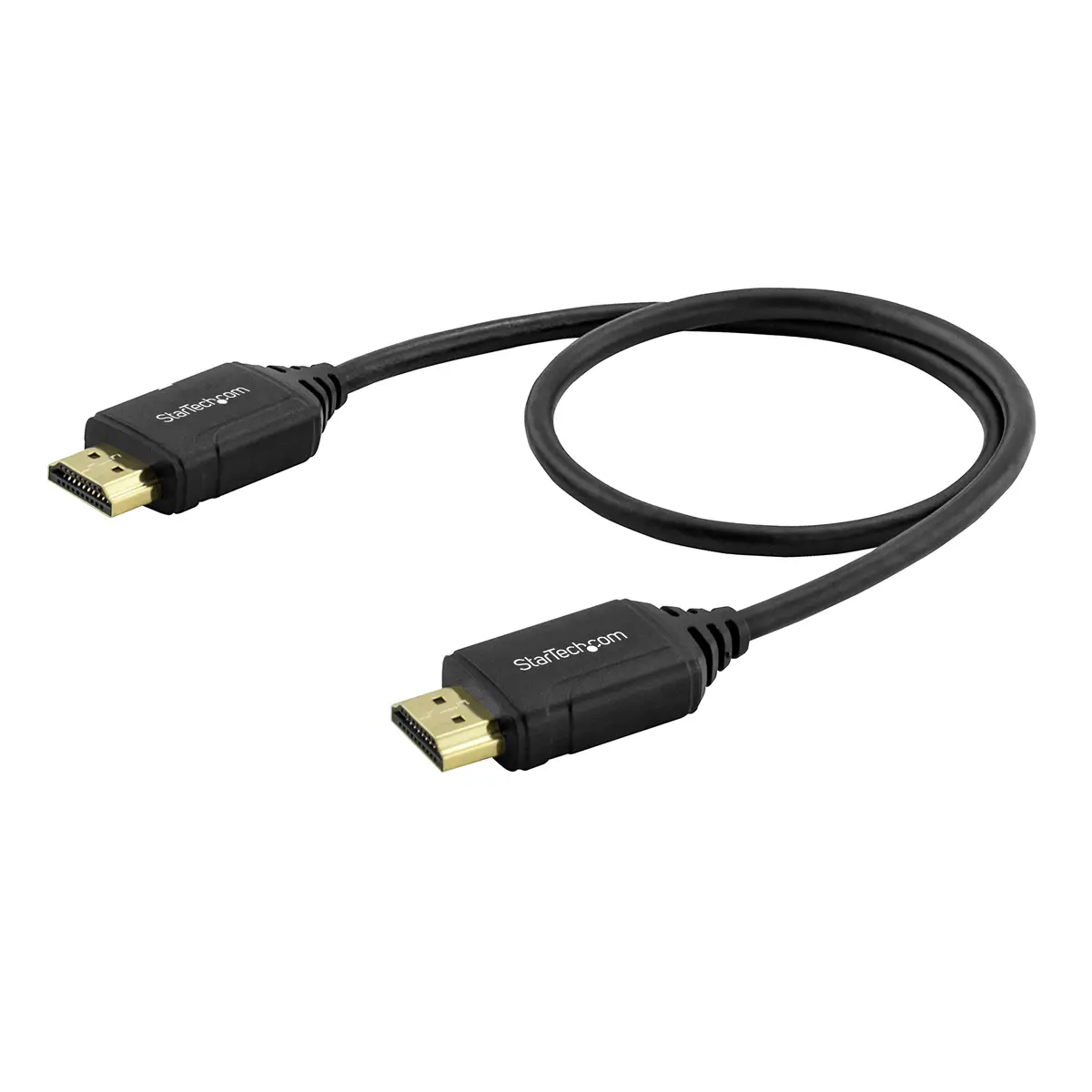 HDMI Kabel mit Ethernet HDMI/HDMI Stecker/Stecker Schwarz 0,5m