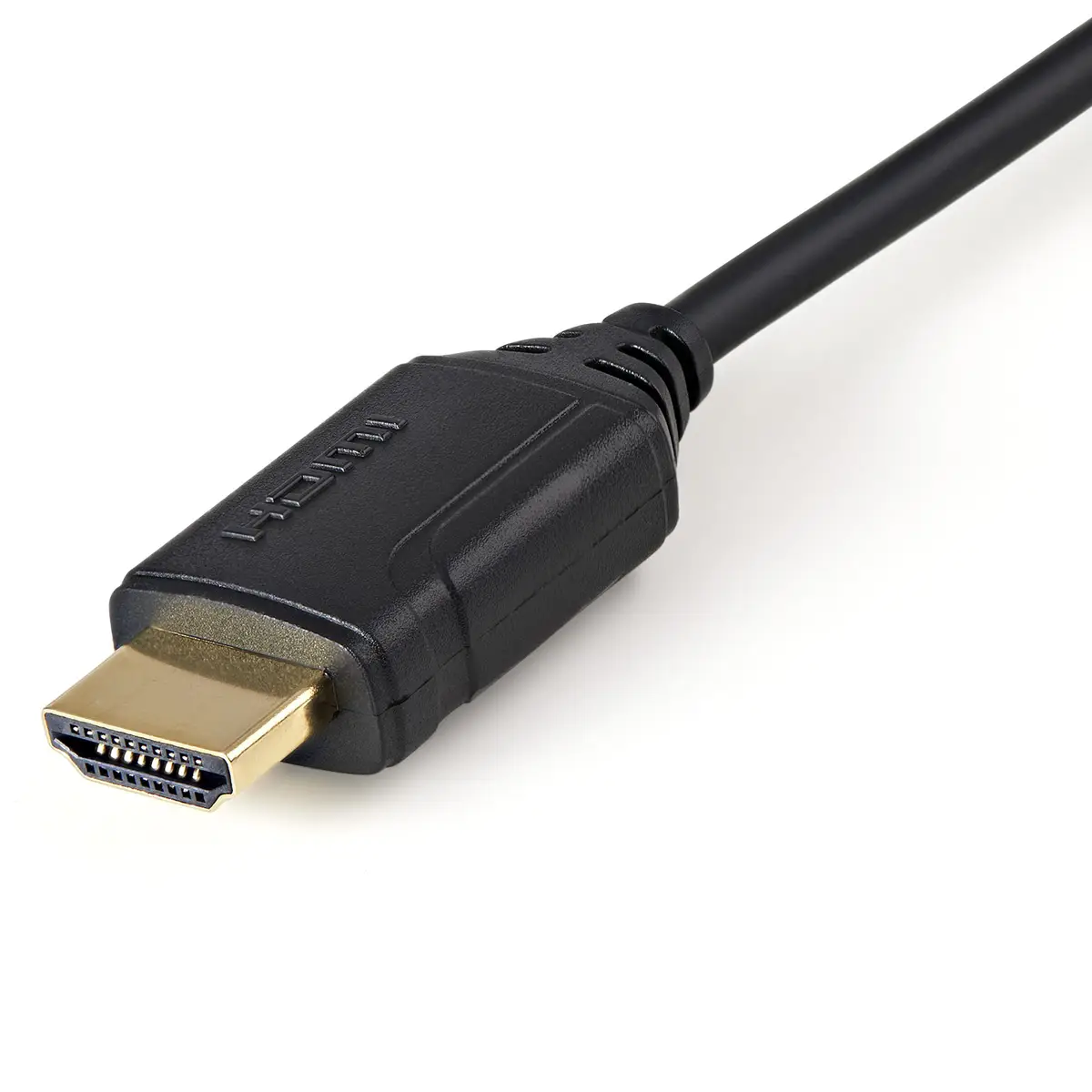 HDMI Kabel mit Ethernet HDMI/HDMI Stecker/Stecker Schwarz 0,5m