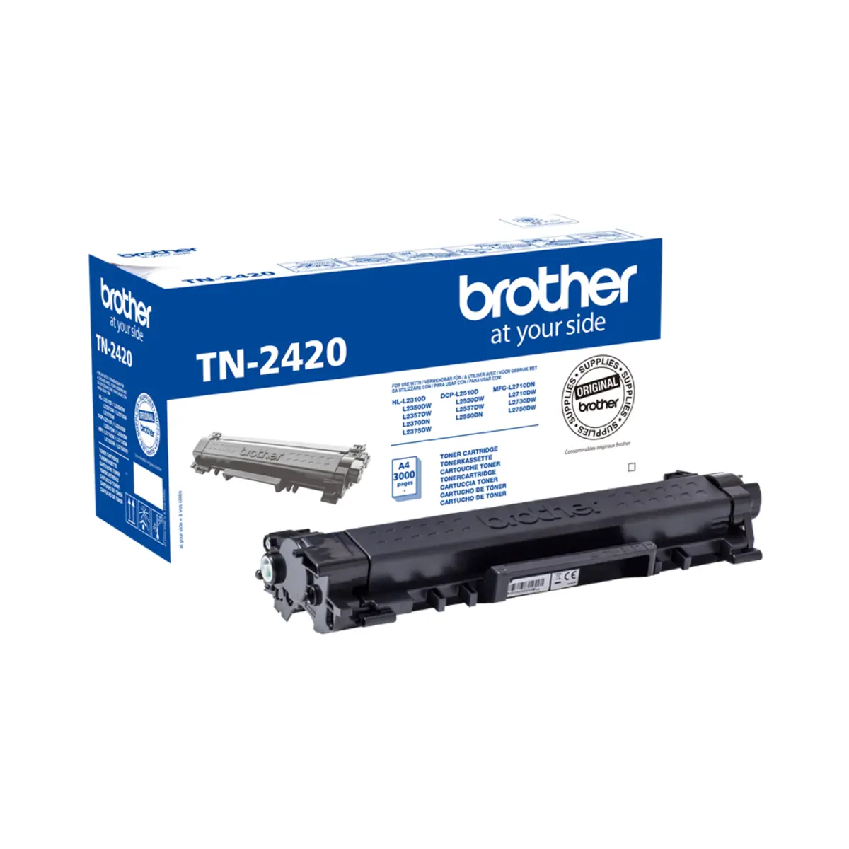TN2420 toner black approx. 3.000 pages