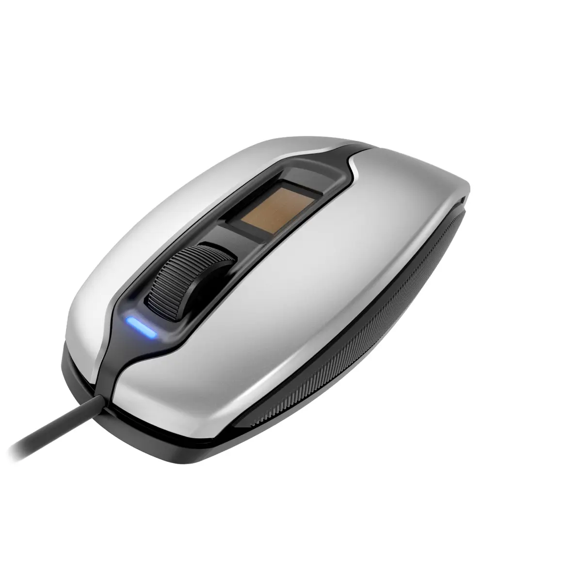 MC4900 mouse rechts- and linkshändig 3 keys optical cabled silver/black