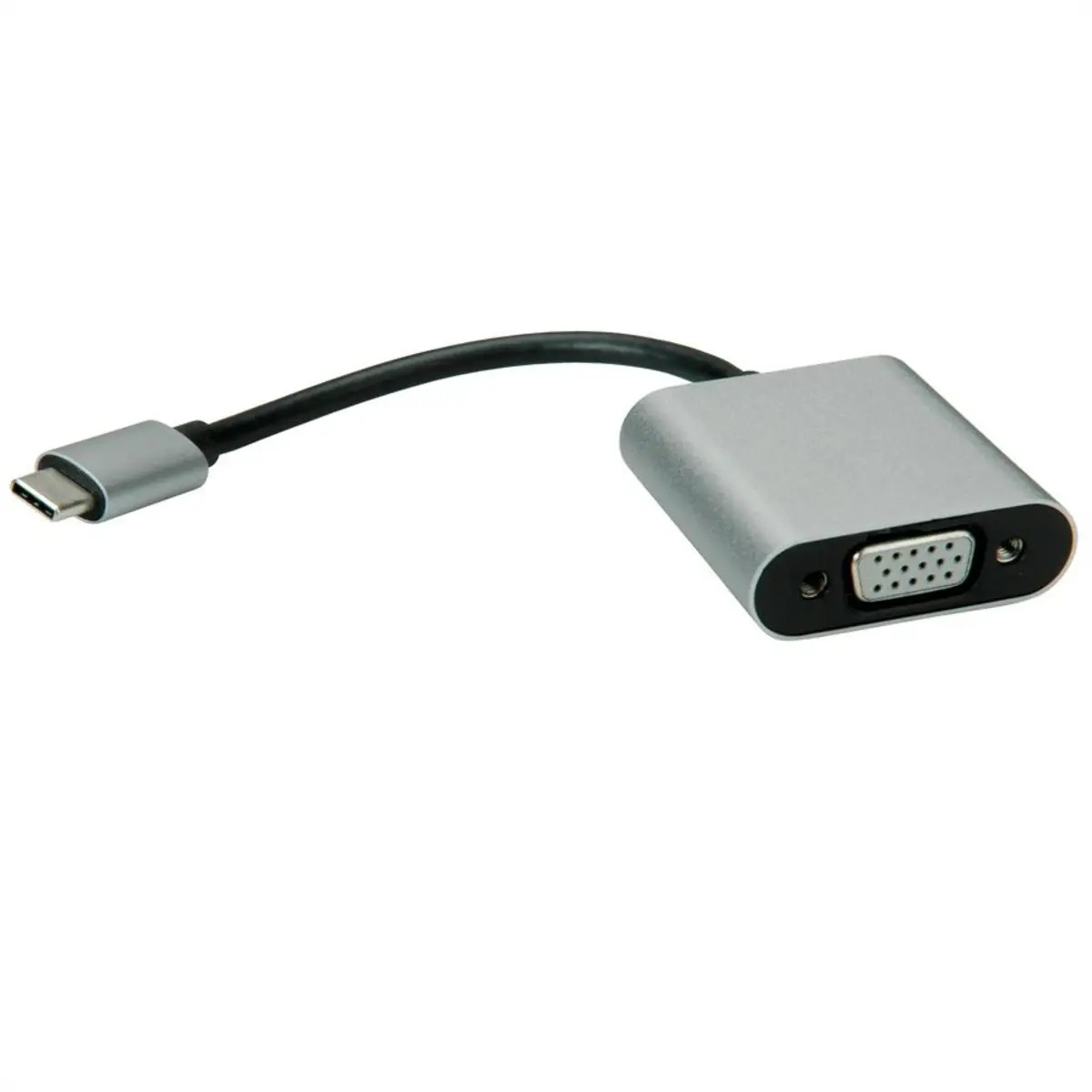 USB-C auf VGA Adapter Schwarz