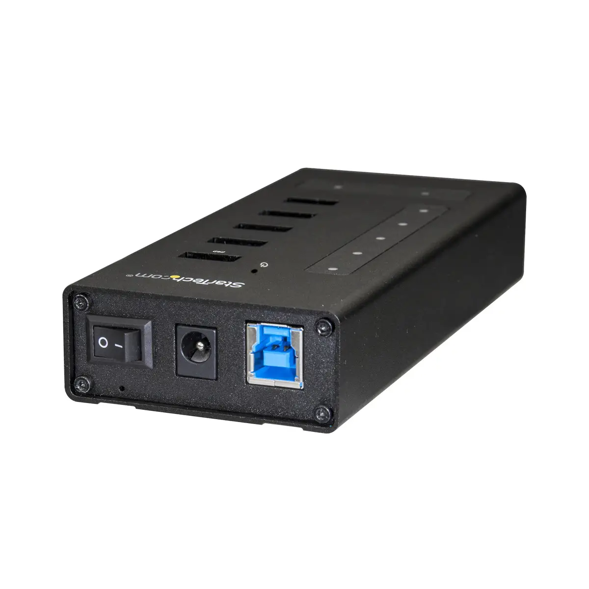 7 Port USB Hub 5xUSB-A/2xUSB-C Schwarz