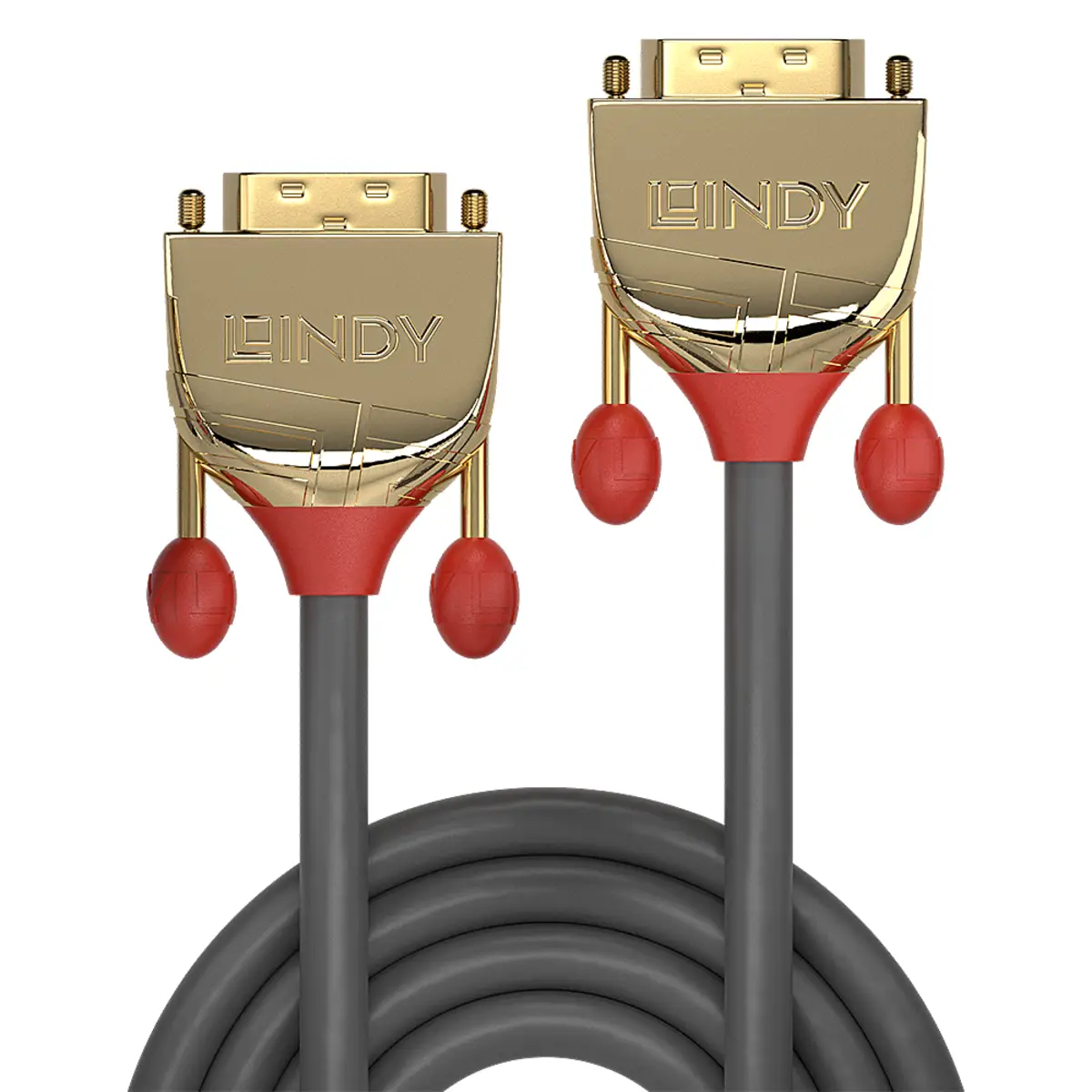 Gold DVI-cable Single Link 10m