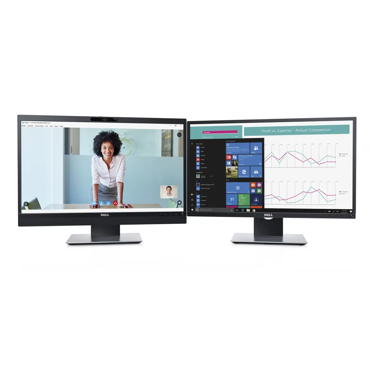 P2418HZM 61cm (24") Display 1920x1080 Pixel 250 cd/m² 1000:1 6 ms Schwarz