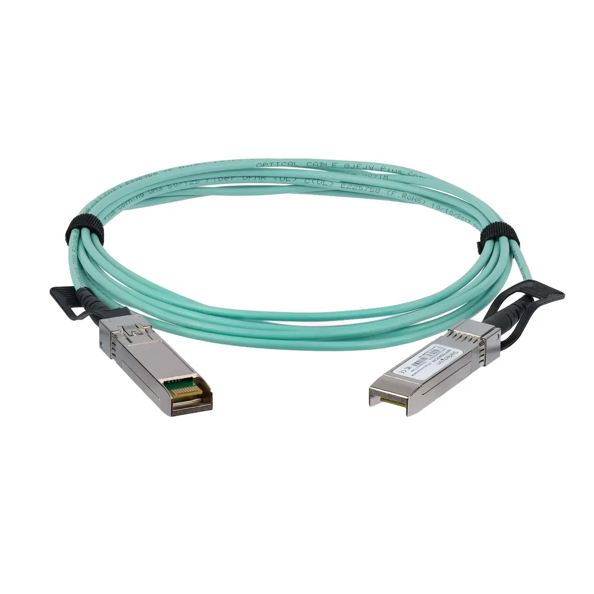 Cisco SFP+ aktives optisches Kabel SFP+/SFP+ Stecker/Stecker Türkis 3m