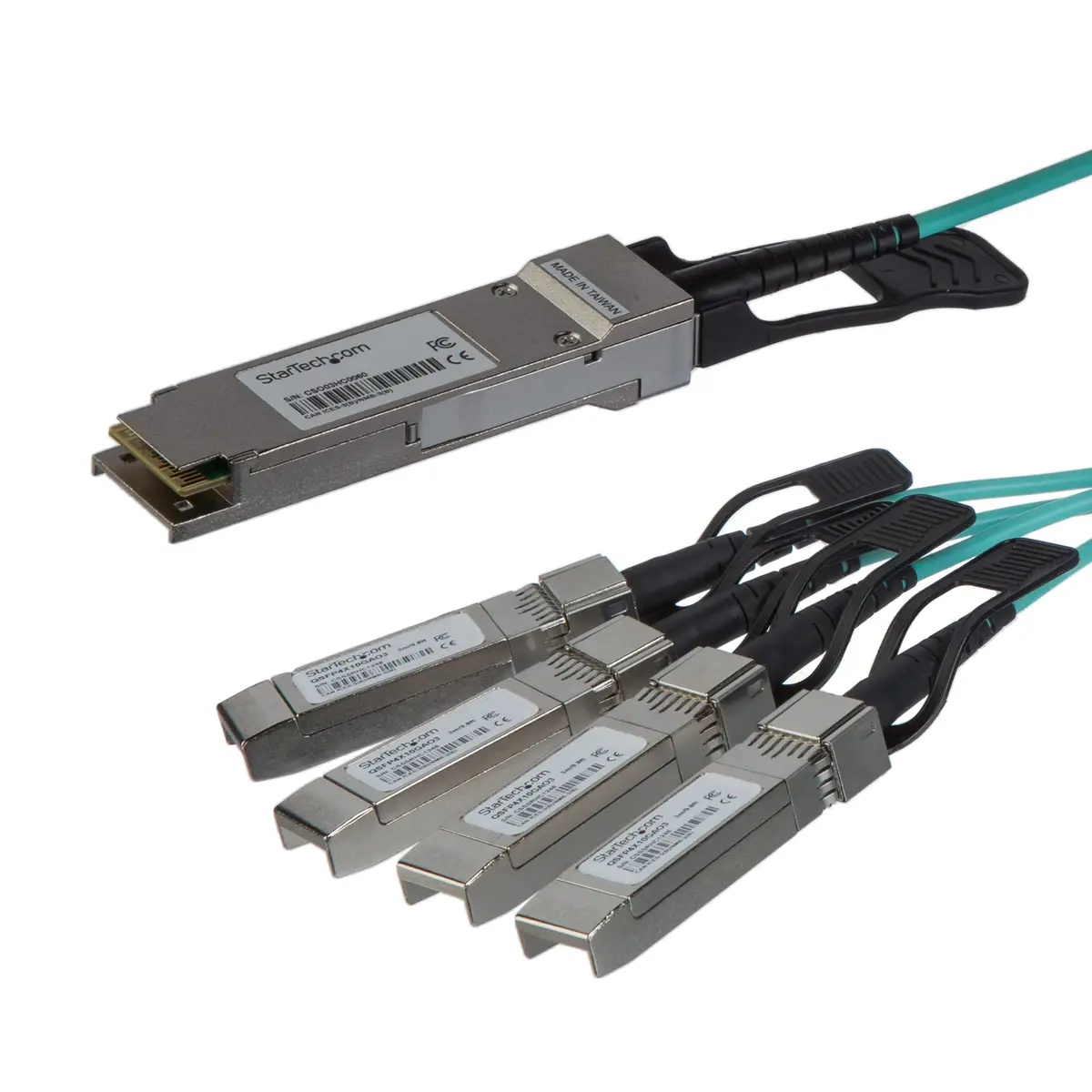Cisco QSFP Aktives Direktverbindungskabel QSFP+/4xQSFP+ Männlich/Männlich Schwarz 5m