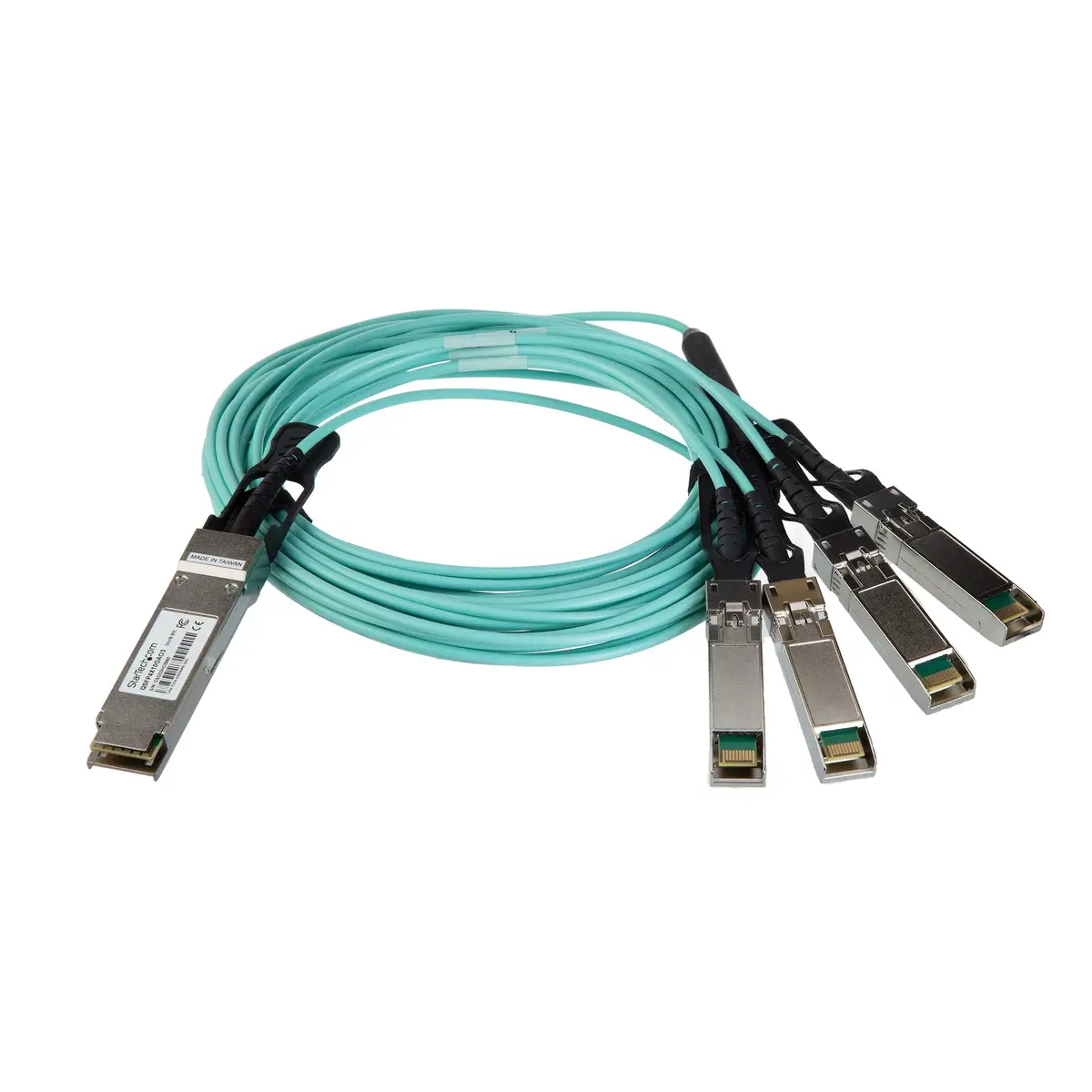 Cisco QSFP Aktives Direktverbindungskabel QSFP+/4xQSFP+ Männlich/Männlich Schwarz 3m