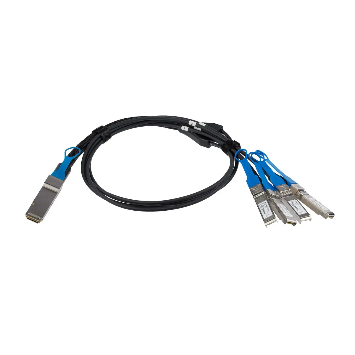 Cisco QSFP Aktives Direktverbindungskabel QSFP+/4xSFP+ Männlich/Männlich Schwarz 1m