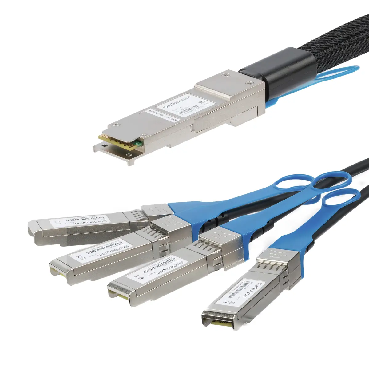 Cisco QSFP Aktives Direktverbindungskabel QSFP+/4xSFP+ Männlich/Männlich Schwarz 5m
