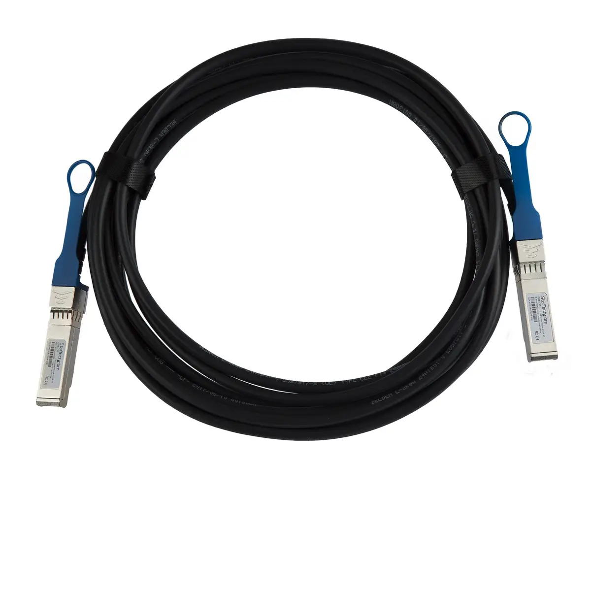 HP JD081C kompatibles Direktanschlusskabel QSFP+/QSFP+ Stecker/Stecker Schwarz 5m